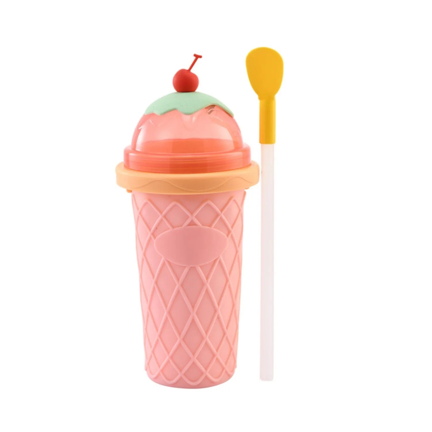 Slushie Cup, DIY Magic Slushy Maker Cups, Portable Slushy Cup for Juices, Milk and Ice Cream Make, Double Layers Smoothie Cups