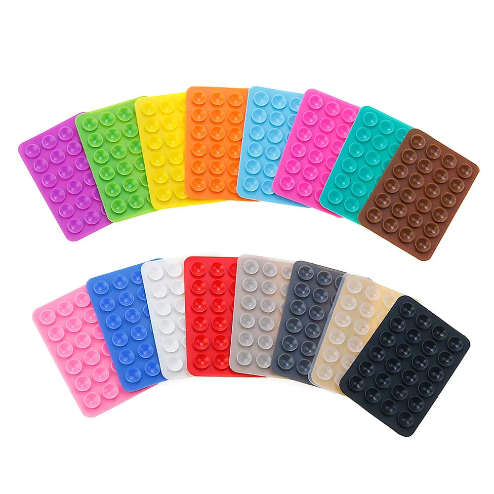 Silicone Suction Phone Case with Strong Grip Hands-Free Adhesive Mount for Selfies And Videos - Portable Phone Holder