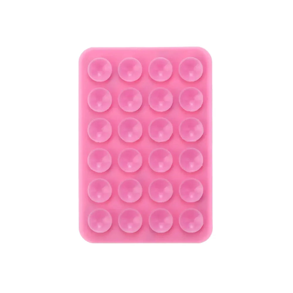Silicone Suction Phone Case with Strong Grip Hands-Free Adhesive Mount for Selfies And Videos - Portable Phone Holder
