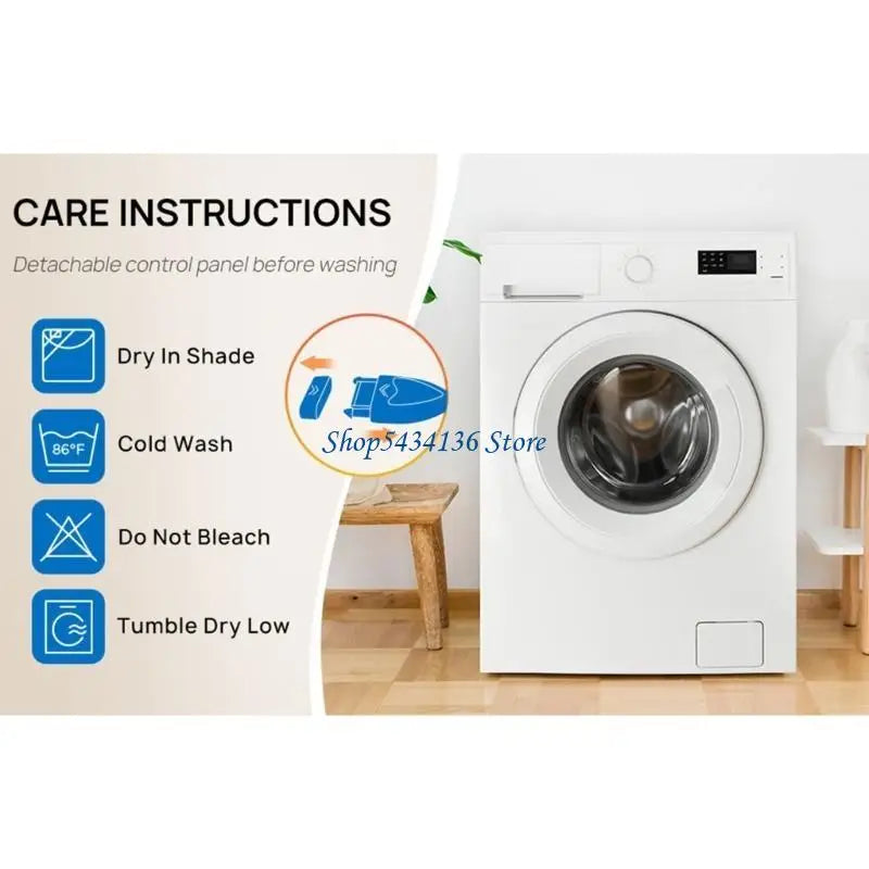 Wearable Heating Blanket European Style Electric Heated Blanket 6 Heat Levels Embrace the Cold with Warmth