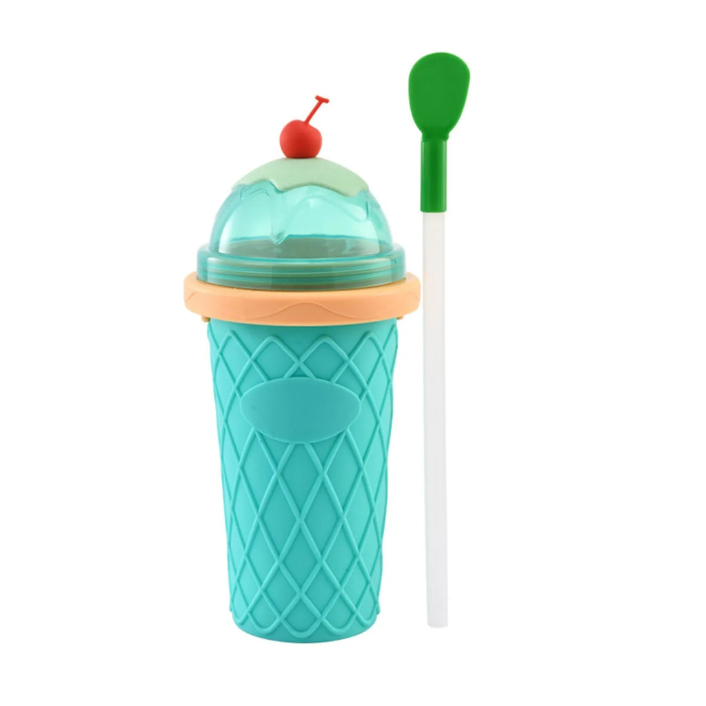 Slushie Cup, DIY Magic Slushy Maker Cups, Portable Slushy Cup for Juices, Milk and Ice Cream Make, Double Layers Smoothie Cups