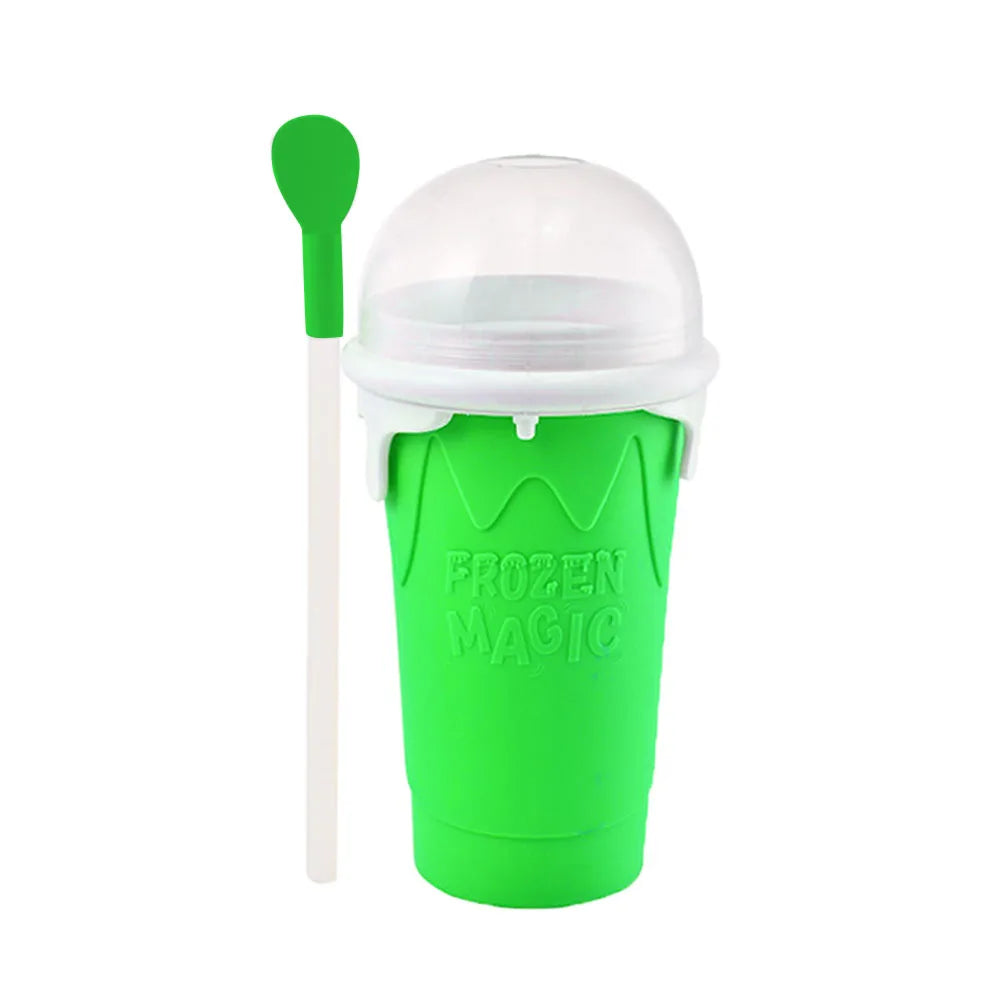 Slushie Cup, DIY Magic Slushy Maker Cups, Portable Slushy Cup for Juices, Milk and Ice Cream Make, Double Layers Smoothie Cups